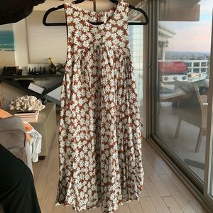free people electric daisy mini dress
